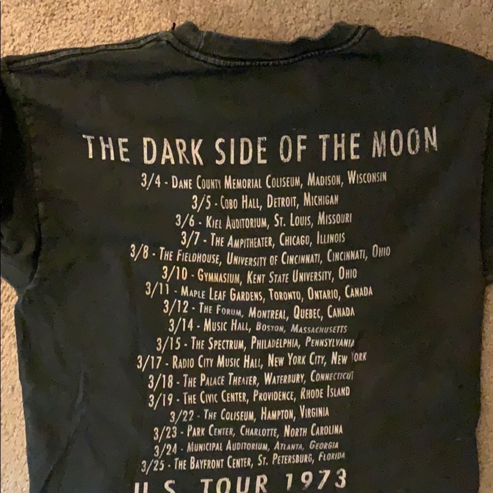 Pink Floyd band tee